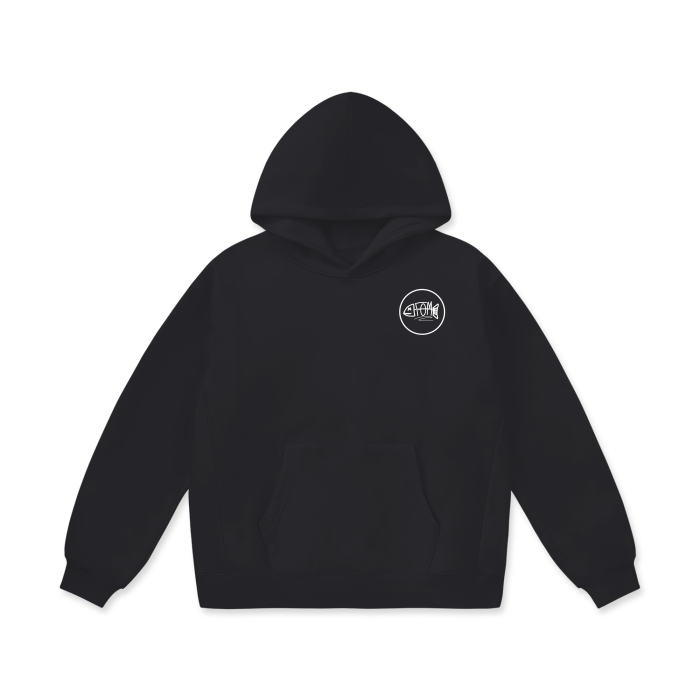 "Hunting Big Dogs" - Oversize Heavyweight Fleece Hoodie (460 GSM)