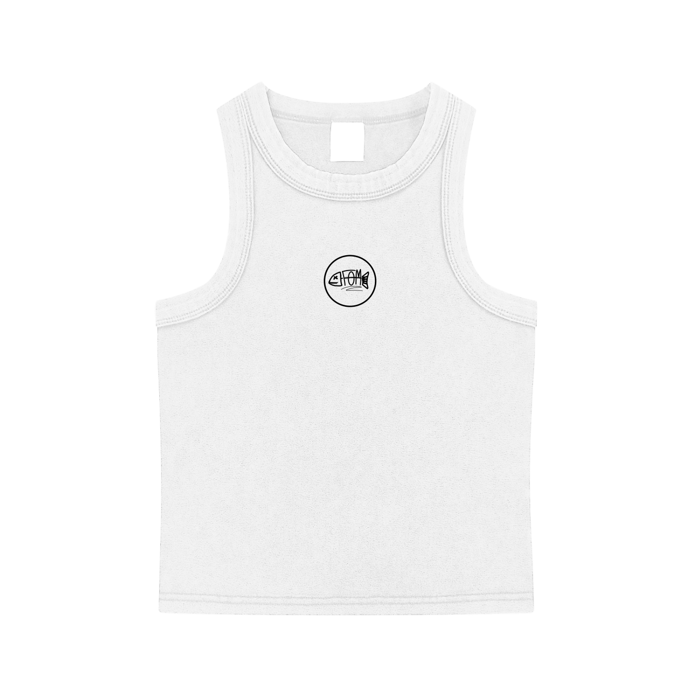 "FOM" - Snow Women’s Washed Vest Top (235 GSM)