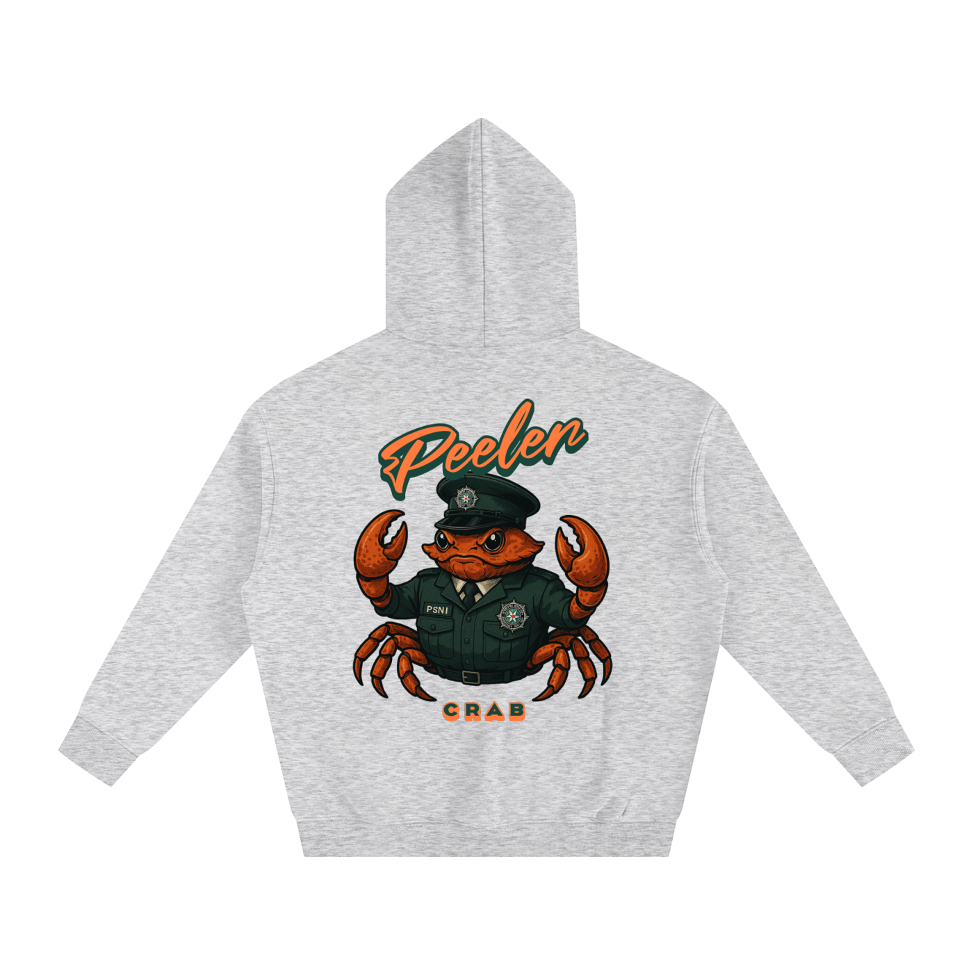 "Peeler Crab" - Oversize Fleeced Hoodie (350 GSM)