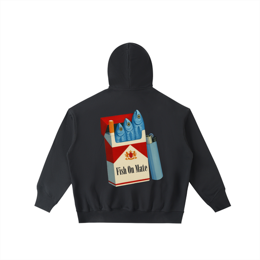 "Fegs" - Heavyweight Half-Zip Fleece Hoodie (410 GSM)